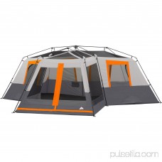 Ozark Trail 12-Person 3-Room Instant Cabin Tent with Screen Room 555487361